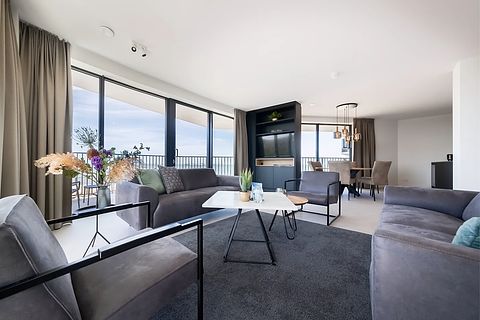Modern appartement (6p) met zeezicht - 5