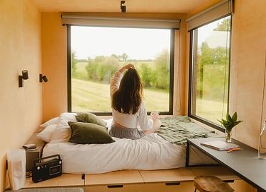 Tiny house bij een melkveebedrijf  - 9