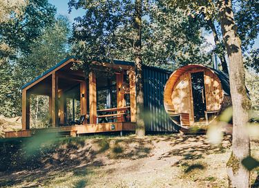 Natuurhuisje met sauna