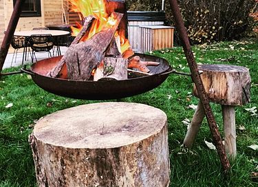 Modern yurt with complete wellness - 22