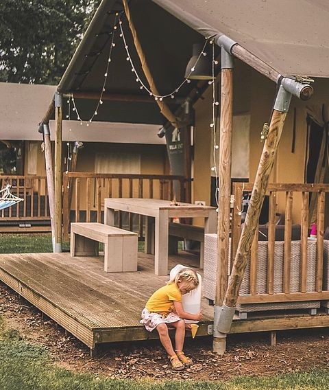 Luxe 5-persoons glampingtent in Frankrijk  - 4