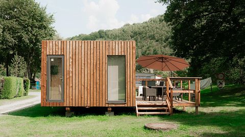 Stilvolle Lodge aus Holz für 4 Personen - 3