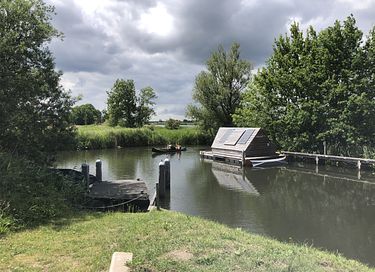 Séjour unique sur un radeau sur la rivière Vecht - 22