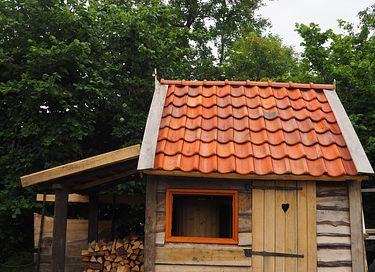 Woonwagen in jaren '30 stijl met hottub - 17