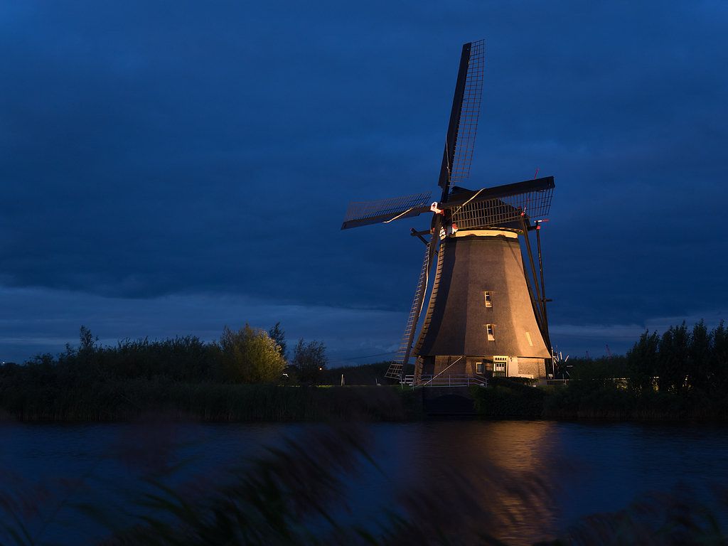 Overnatning i en mølle