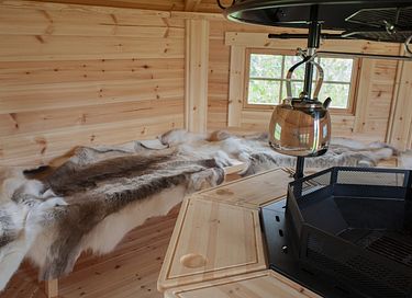 Luxury family lodge with Finnish grill kota - 5