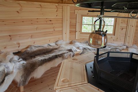 Luxury family lodge with Finnish grill kota - 5
