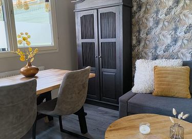 Houten lodge met omheinde tuin in Duitsland - 8
