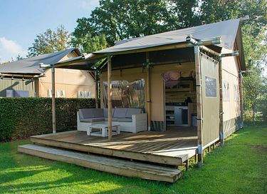 Luxe safaritent (4p) op veelzijdige camping - 2