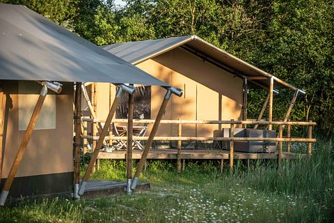 Romantic safari tent with canopy bed (2p) - 2