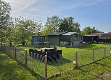 Houten lodge met omheinde tuin in Duitsland - 2