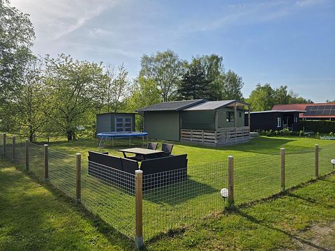 Houten lodge met omheinde tuin in Duitsland - 2