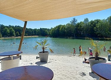 Tente safari (6p) près d'un lac dans le Limbourg - 9