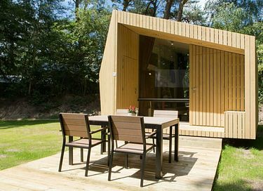 Trek-in cabin at an Overijssel campsite - 1