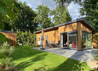 Huisdiervriendelijke lodge in het bos (2p)