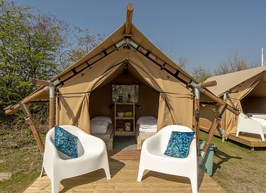 Safari tent for 2 persons at the waterfront - 13