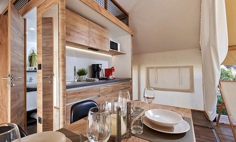 Glampingzelt für 4 Personen mit eigener Terrasse - 5