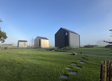 Lodge met panoramisch bad en privé hottub - 27