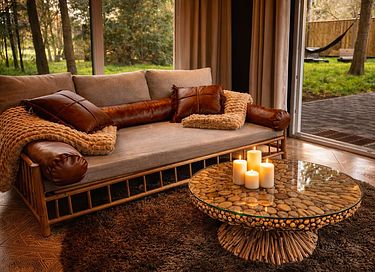 Waldhaus mit Jacuzzi, Sauna und Dampfbad - 6