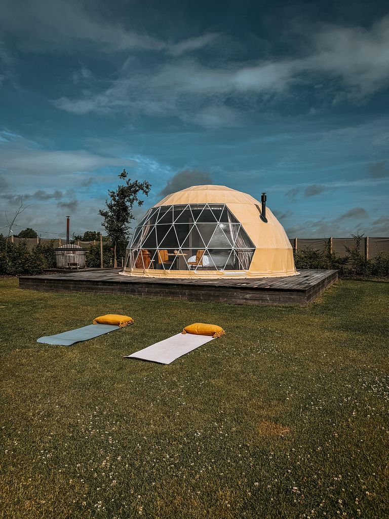 Glamping de luxe avec bain à remous privé - 1