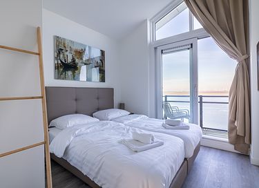 Große Ferienwohnung (8p) an einem Hafen - 18
