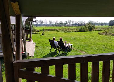 Safari tent on quiet location in Brabant - 12