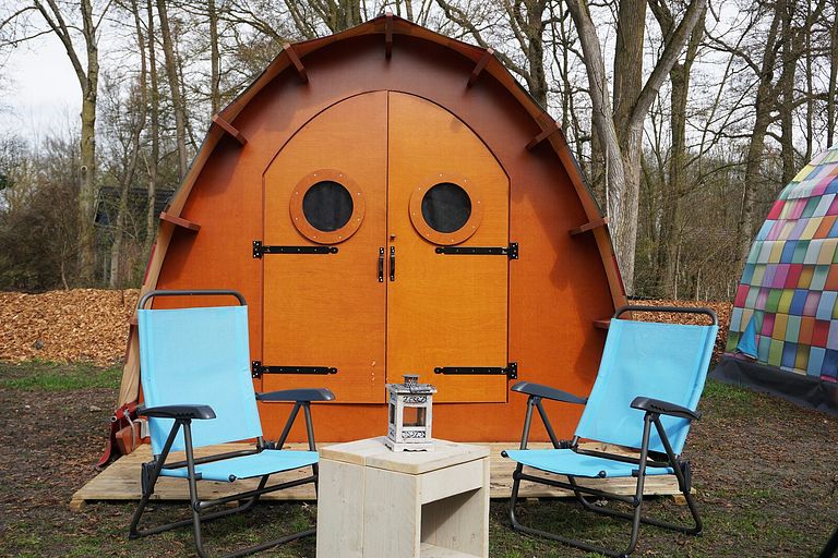 Schattige glampinghut voor 2 personen  - 1