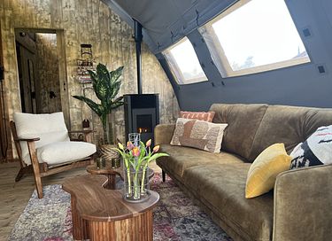 Tente de glamping de luxe (2p) avec bain à remous - 3