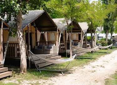 5-persoons glampingtent in Toscane  - 68