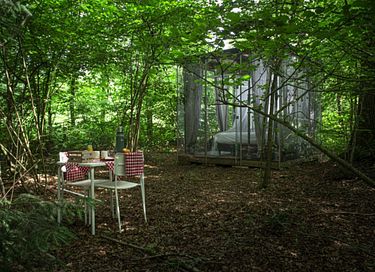 Romantisch slapen midden in het bos - 5