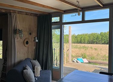 Boomhut met prachtig uitzicht in Drenthe - 4