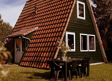 Knus huisje aan een visvijver in het groen - 12