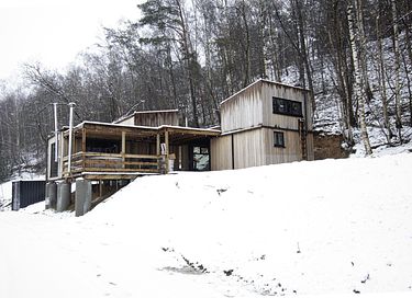 Ferienwohnung aus Holz mit Jacuzzi (8p) - 13