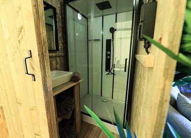 Tipi-Übernachtung mit Hottub - 11