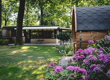 Maison dans la forêt avec sauna