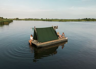 Unique stay on a motorized raft - 3
