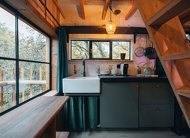Lodge de luxe dans les arbres avec sauna - 13