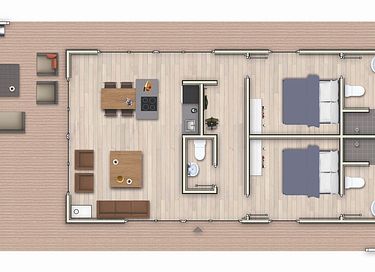 Luxe design vakantievilla voor 4 personen - 15