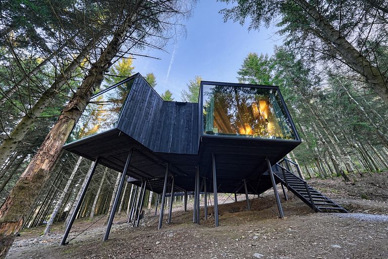 Unieke design cabin met sauna in de Ardennen - 1