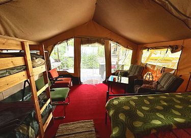 Tente safari 4 personnes dans un camping à Groningen - 5