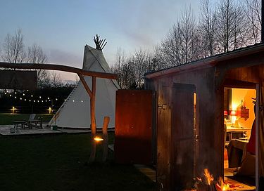 Nuitée dans une cabane romantique avec bain à remous - 14