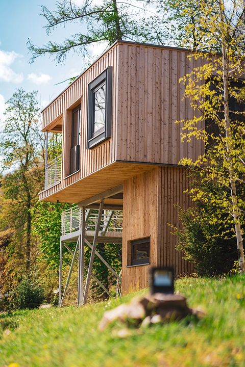 Boomhut (6p) in het Harz gebergte - 2