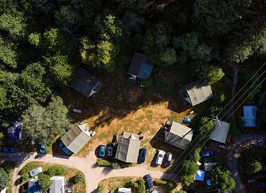 Glamping in Frankrijk omringd door bos - 6