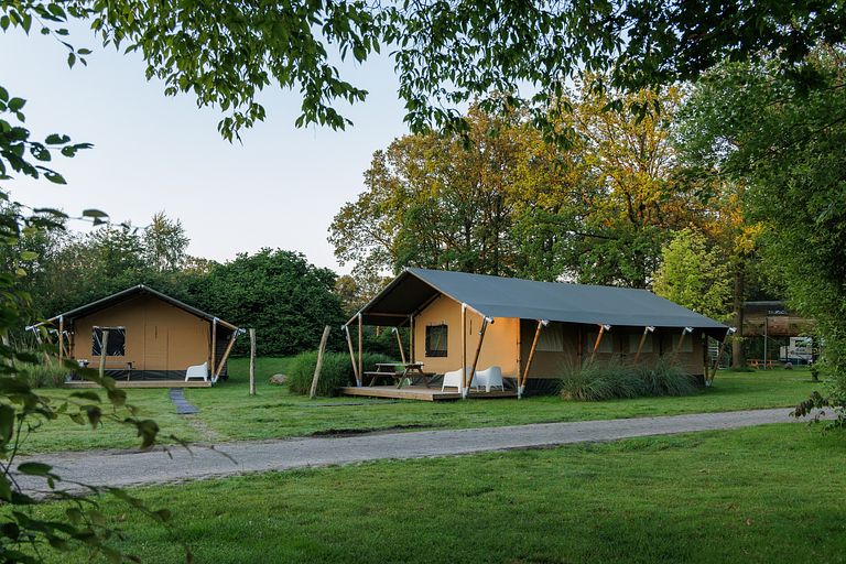 Adventure camping in a safari tent - 1