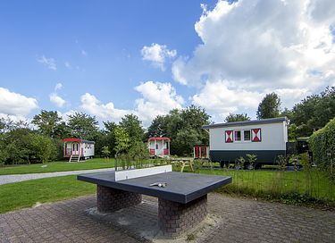 Stoere pipowagen op een gezellige camping - 14
