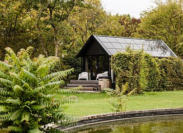 Tiny house voor 2 personen met mooi uitzicht