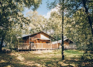 Tente safari de luxe en camping polyvalent - 40