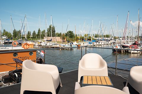 Luxe houseboat met dakterras - 2