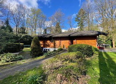 Finse bungalow met sauna & hottub in het bos - 22