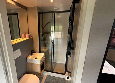 Romantische glamping lodge met privé hottub - 15